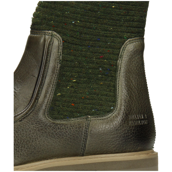 Melvin & Hamilton gležnarji kaki ženske cassy 3 FLJ6L915