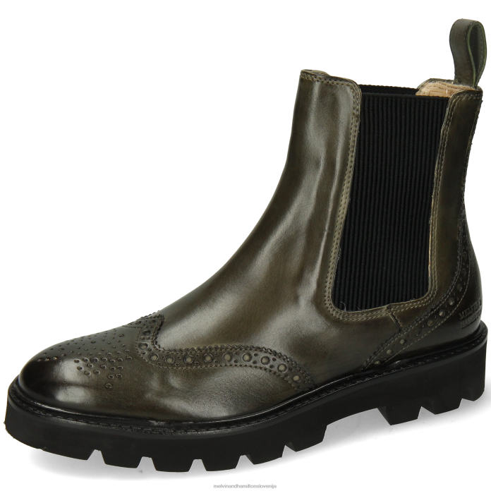 Melvin & Hamilton gležnarji kaki ženske sally 112 FLJ6L951