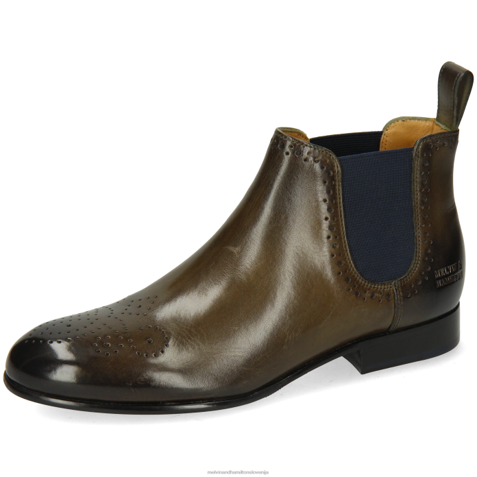 Melvin & Hamilton gležnarji kaki ženske sally 16 FLJ6L914