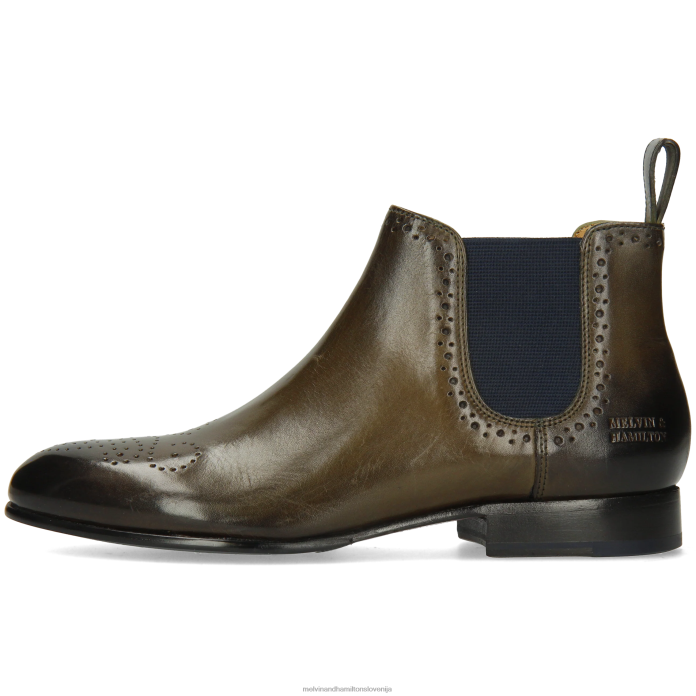 Melvin & Hamilton gležnarji kaki ženske sally 16 FLJ6L914