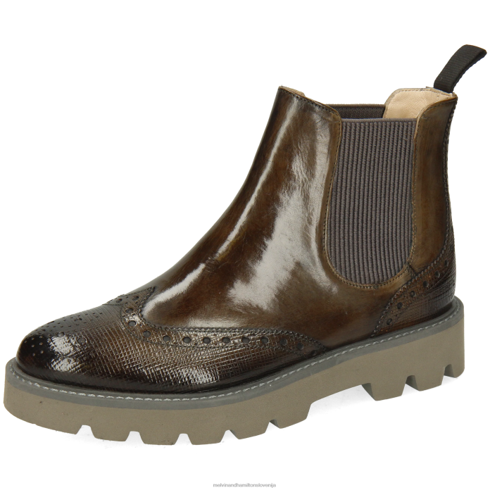 Melvin & Hamilton gležnarji kaki ženske selina 65 FLJ6L973