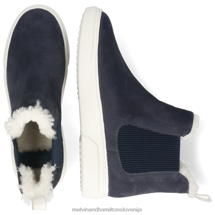 Melvin & Hamilton gležnarji modra ženske hailey 2 FLJ6L1011