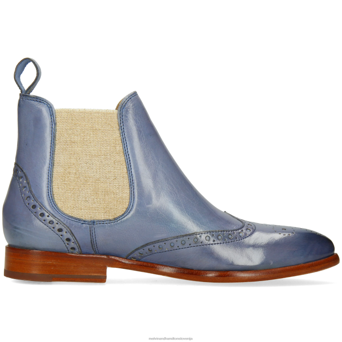 Melvin & Hamilton gležnarji modra ženske jessy 4 FLJ6L890