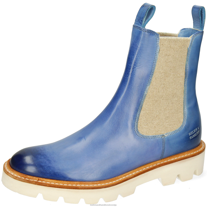Melvin & Hamilton gležnarji modra ženske sally 186 FLJ6L862