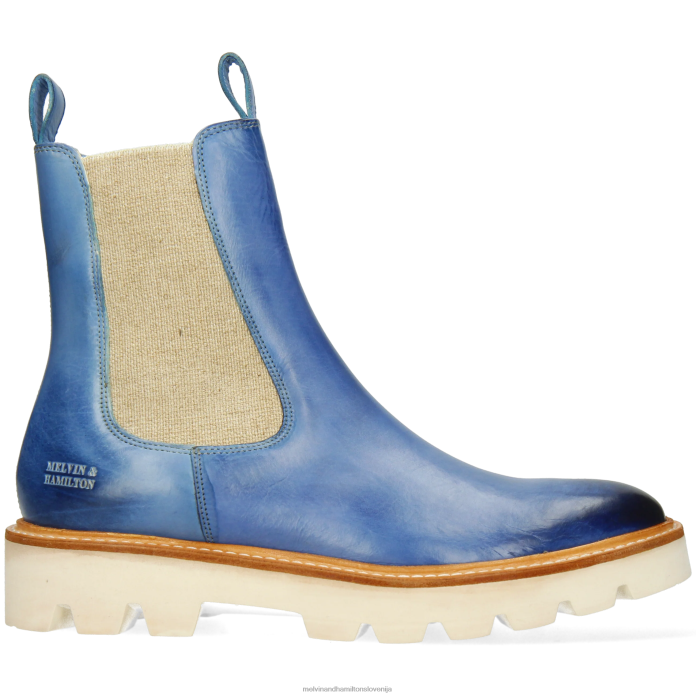 Melvin & Hamilton gležnarji modra ženske sally 186 FLJ6L862