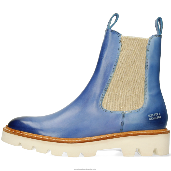 Melvin & Hamilton gležnarji modra ženske sally 186 FLJ6L862