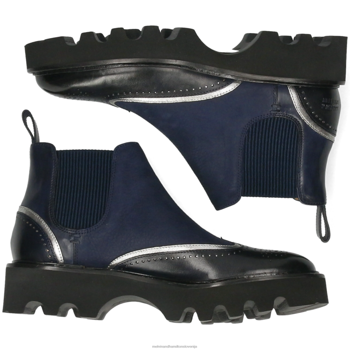 Melvin & Hamilton gležnarji modra ženske sally 19 FLJ6L886