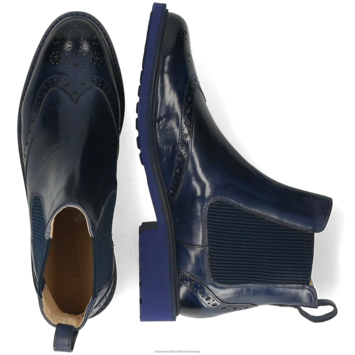 Melvin & Hamilton gležnarji modra ženske selina 29 FLJ6L846
