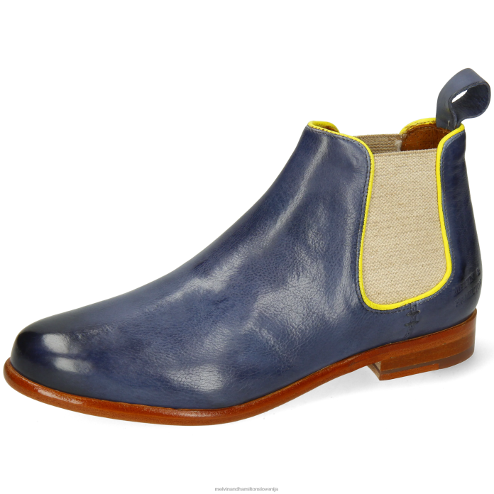 Melvin & Hamilton gležnarji modra ženske selina 48 FLJ6L902