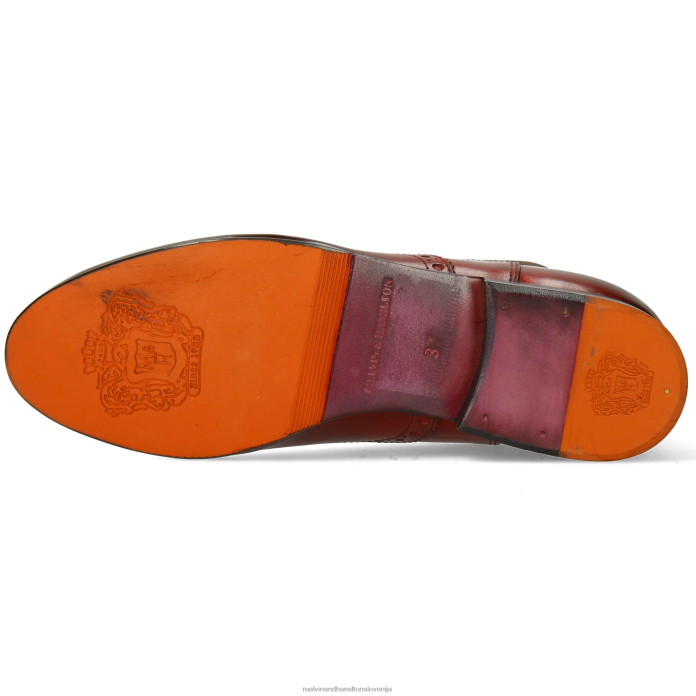 Melvin & Hamilton gležnarji rdeča ženske sally 192 FLJ6L833