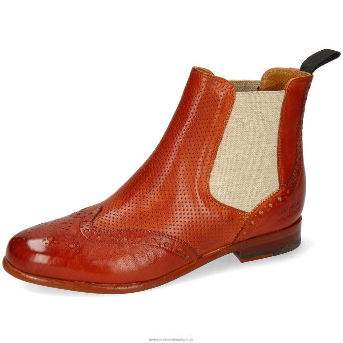 Melvin & Hamilton gležnarji rdeča ženske selina 6 FLJ6L999