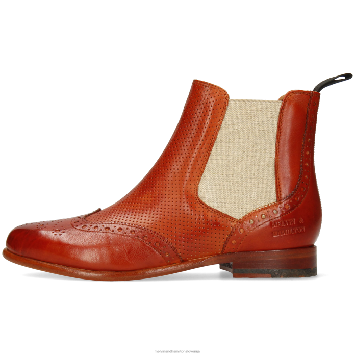 Melvin & Hamilton gležnarji rdeča ženske selina 6 FLJ6L999