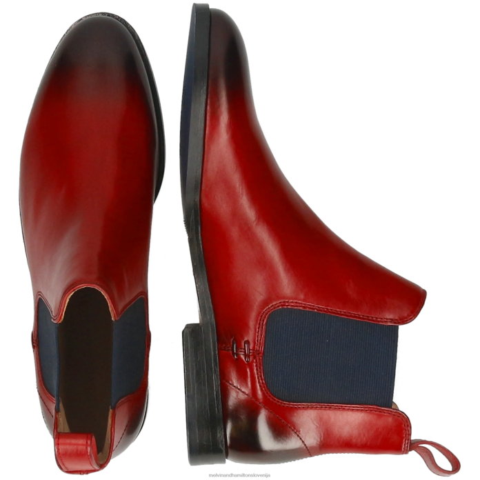 Melvin & Hamilton gležnarji rdeča ženske susan 10 FLJ6L783