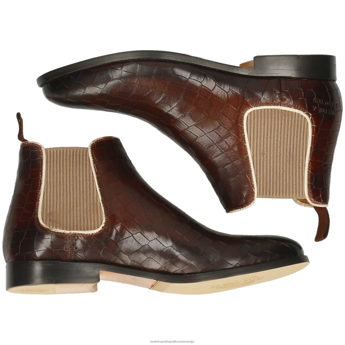 Melvin & Hamilton gležnarji rjav ženske amelie 4 FLJ6L931