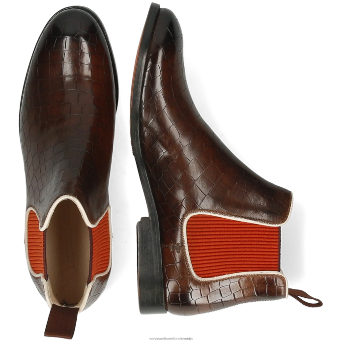 Melvin & Hamilton gležnarji rjav ženske amelie 4 FLJ6L933