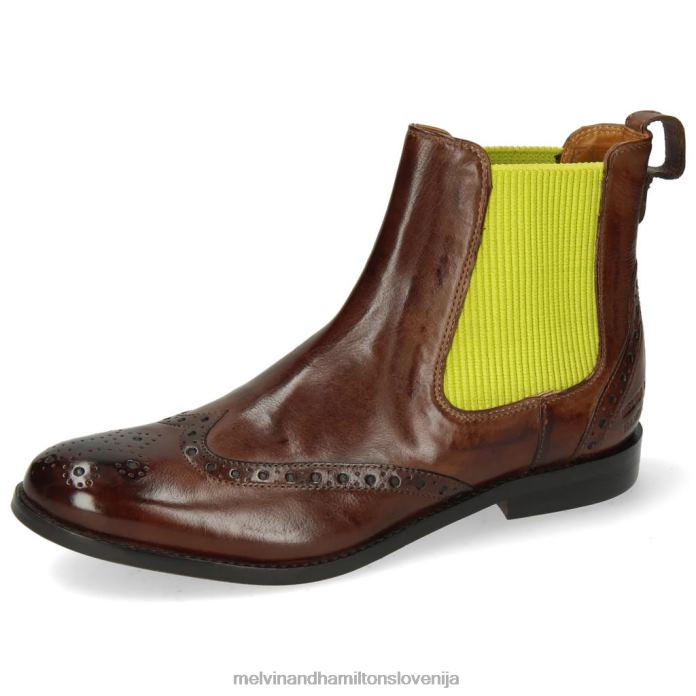 Melvin & Hamilton gležnarji rjav ženske amelie 5 FLJ6L1097