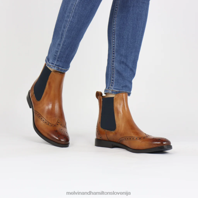 Melvin & Hamilton gležnarji rjav ženske amelie 5 FLJ6L880