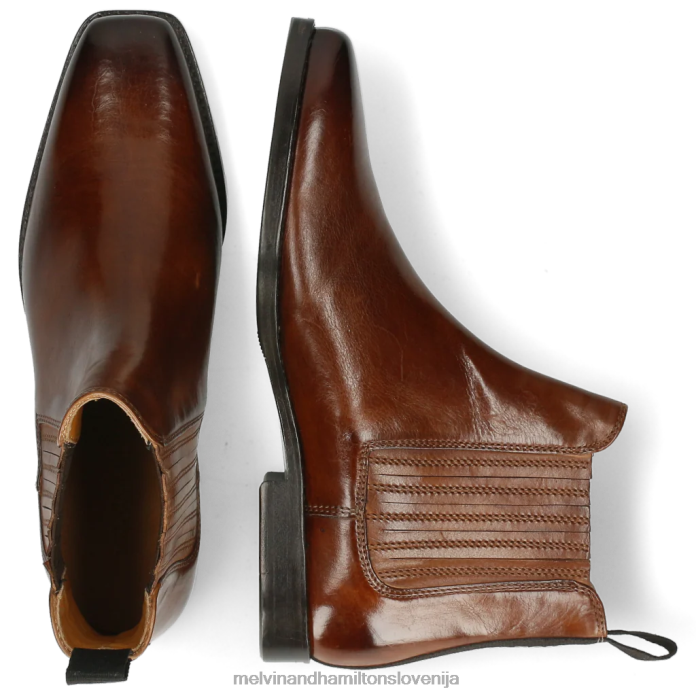 Melvin & Hamilton gležnarji rjav ženske bella 1 FLJ6L1014
