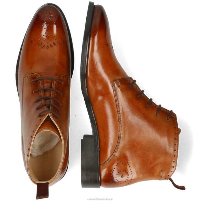 Melvin & Hamilton gležnarji rjav ženske betty 4 FLJ6L960