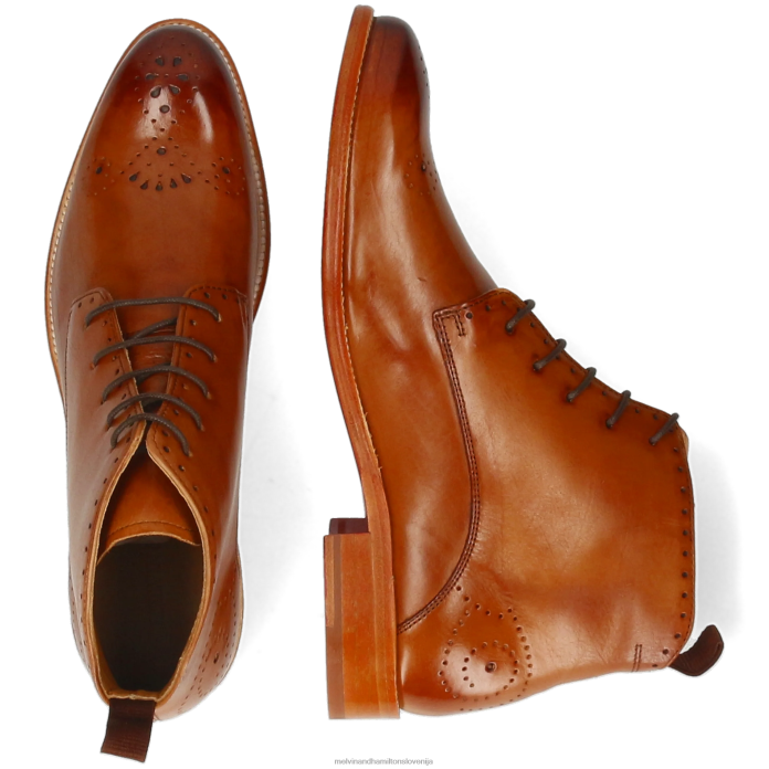 Melvin & Hamilton gležnarji rjav ženske betty 4 FLJ6L997