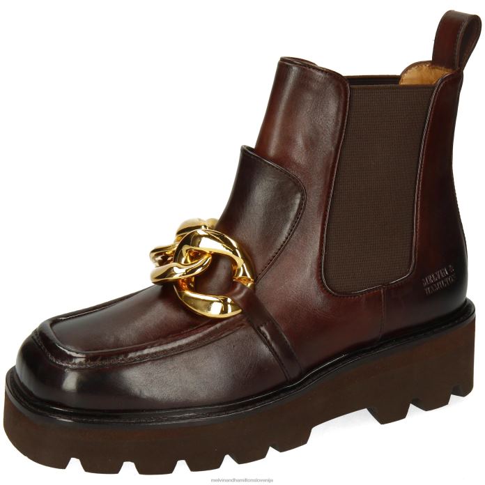 Melvin & Hamilton gležnarji rjav ženske cassy 1 FLJ6L921