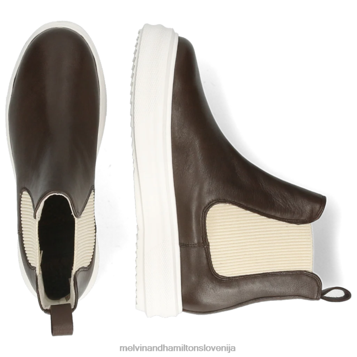 Melvin & Hamilton gležnarji rjav ženske fay 1 FLJ6L1059