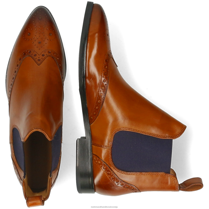 Melvin & Hamilton gležnarji rjav ženske jessy 4 FLJ6L994