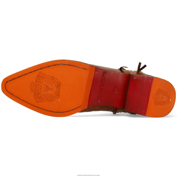 Melvin & Hamilton gležnarji rjav ženske marlin 10 FLJ6L952