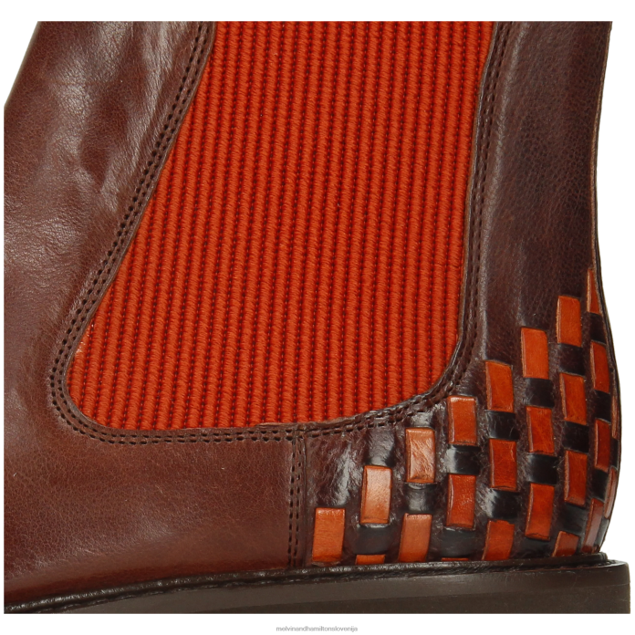 Melvin & Hamilton gležnarji rjav ženske molly 10 FLJ6L889