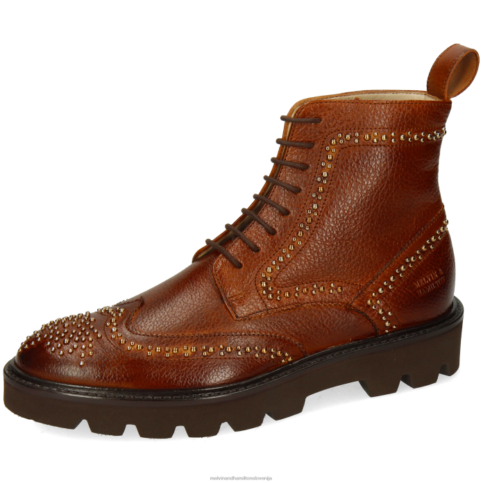 Melvin & Hamilton gležnarji rjav ženske sally 120 FLJ6L879