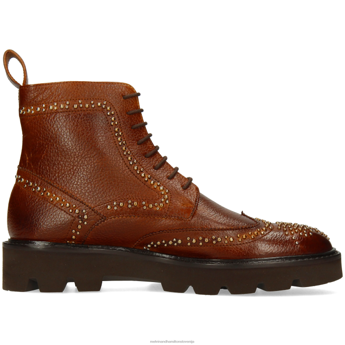 Melvin & Hamilton gležnarji rjav ženske sally 120 FLJ6L879