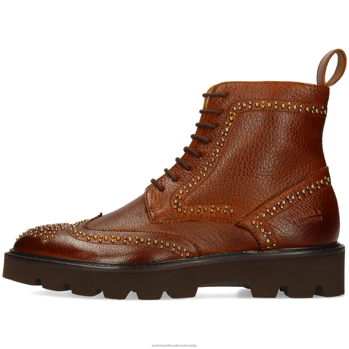 Melvin & Hamilton gležnarji rjav ženske sally 120 FLJ6L879