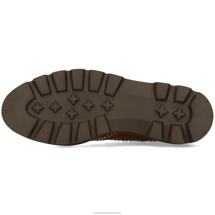 Melvin & Hamilton gležnarji rjav ženske sally 120 FLJ6L879