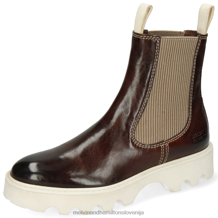 Melvin & Hamilton gležnarji rjav ženske sally 135 FLJ6L1016