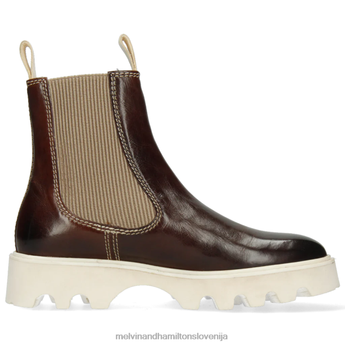 Melvin & Hamilton gležnarji rjav ženske sally 135 FLJ6L1016