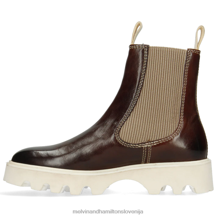 Melvin & Hamilton gležnarji rjav ženske sally 135 FLJ6L1016
