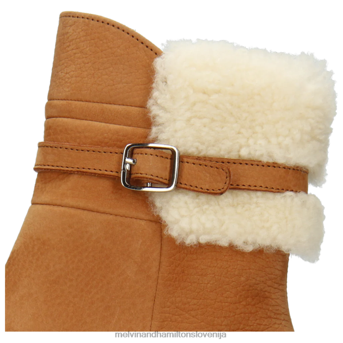 Melvin & Hamilton gležnarji rjav ženske sally 138 FLJ6L1090