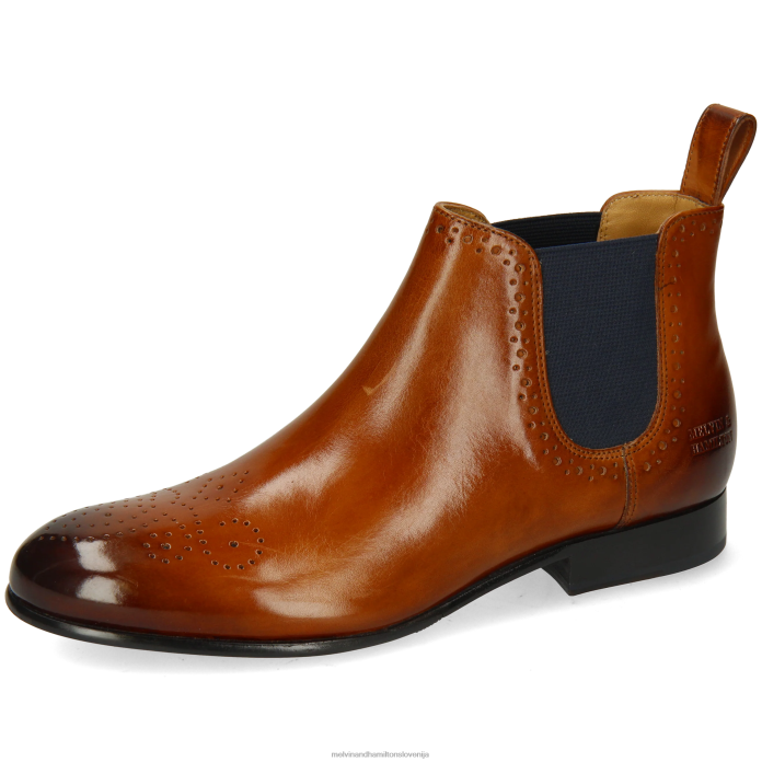 Melvin & Hamilton gležnarji rjav ženske sally 16 FLJ6L893