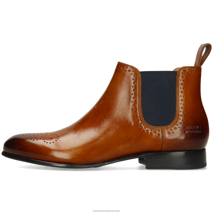 Melvin & Hamilton gležnarji rjav ženske sally 16 FLJ6L893