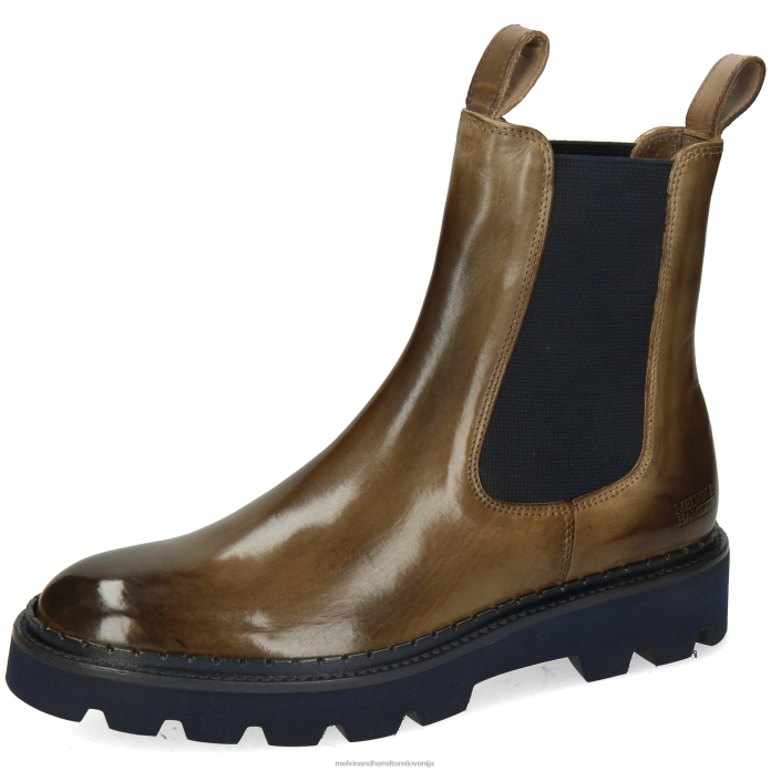 Melvin & Hamilton gležnarji rjav ženske sally 186 FLJ6L815