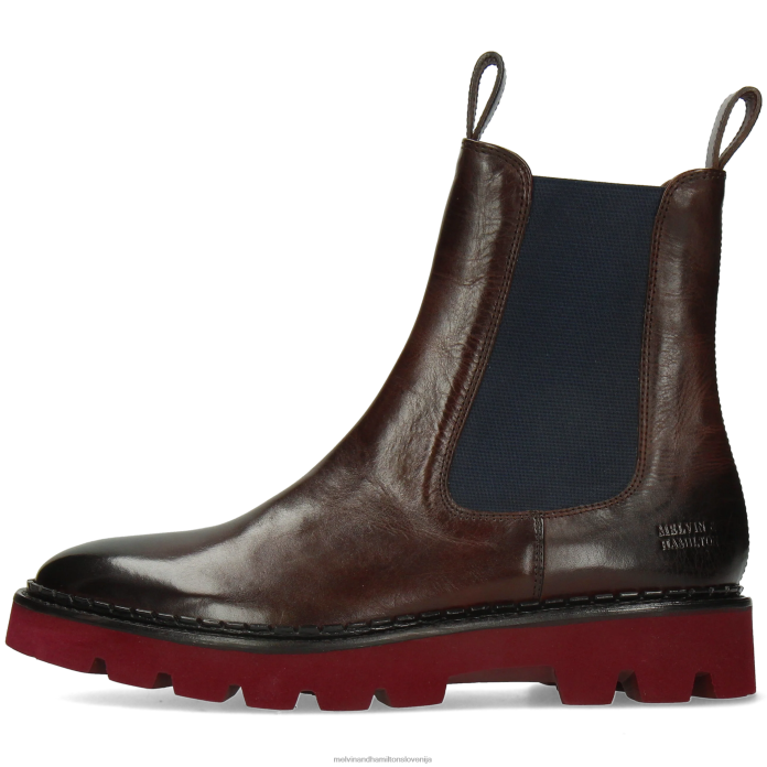 Melvin & Hamilton gležnarji rjav ženske sally 186 FLJ6L860