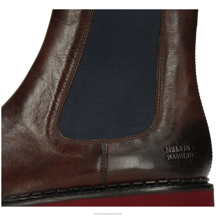 Melvin & Hamilton gležnarji rjav ženske sally 186 FLJ6L860