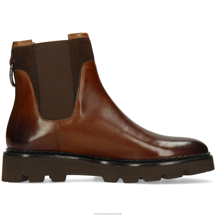 Melvin & Hamilton gležnarji rjav ženske sally 187 FLJ6L896