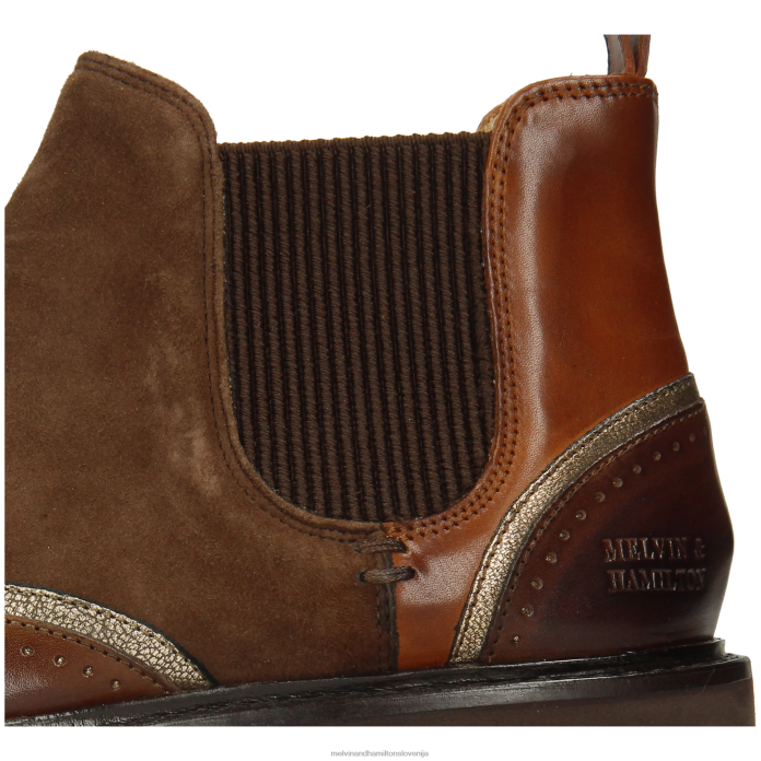 Melvin & Hamilton gležnarji rjav ženske sally 19 FLJ6L822