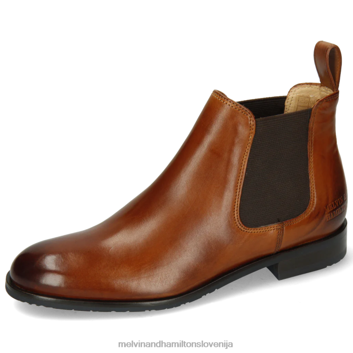 Melvin & Hamilton gležnarji rjav ženske sally 25 FLJ6L1138