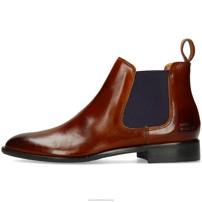 Melvin & Hamilton gležnarji rjav ženske sally 25 FLJ6L829