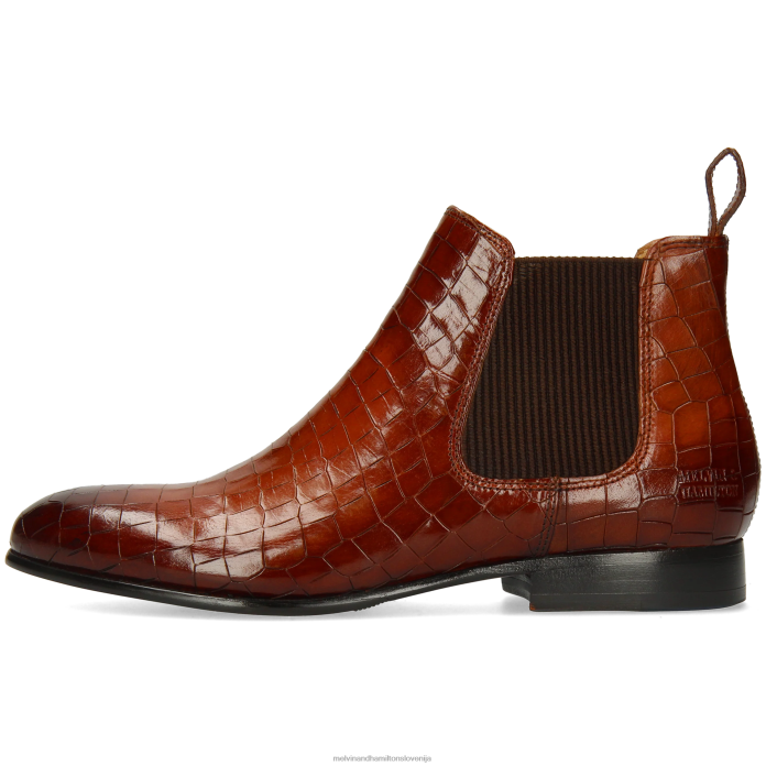 Melvin & Hamilton gležnarji rjav ženske sally 25 FLJ6L901