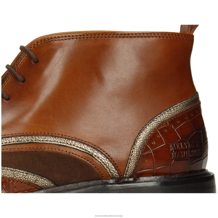 Melvin & Hamilton gležnarji rjav ženske sally 30 FLJ6L982