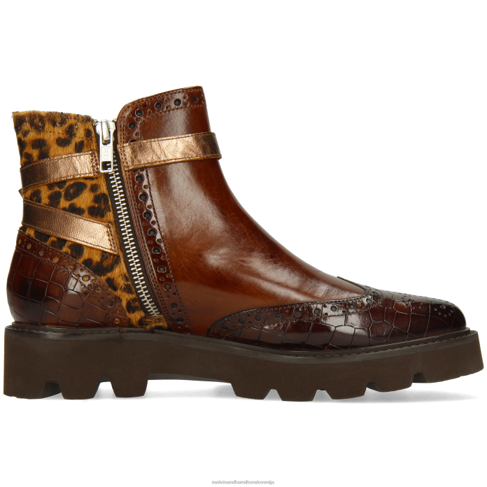 Melvin & Hamilton gležnarji rjav ženske selina 25 FLJ6L894