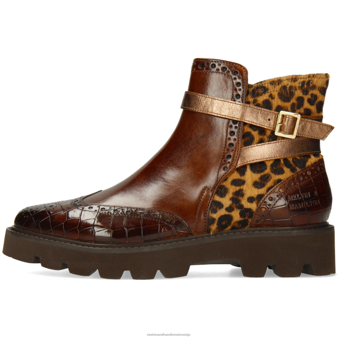 Melvin & Hamilton gležnarji rjav ženske selina 25 FLJ6L894